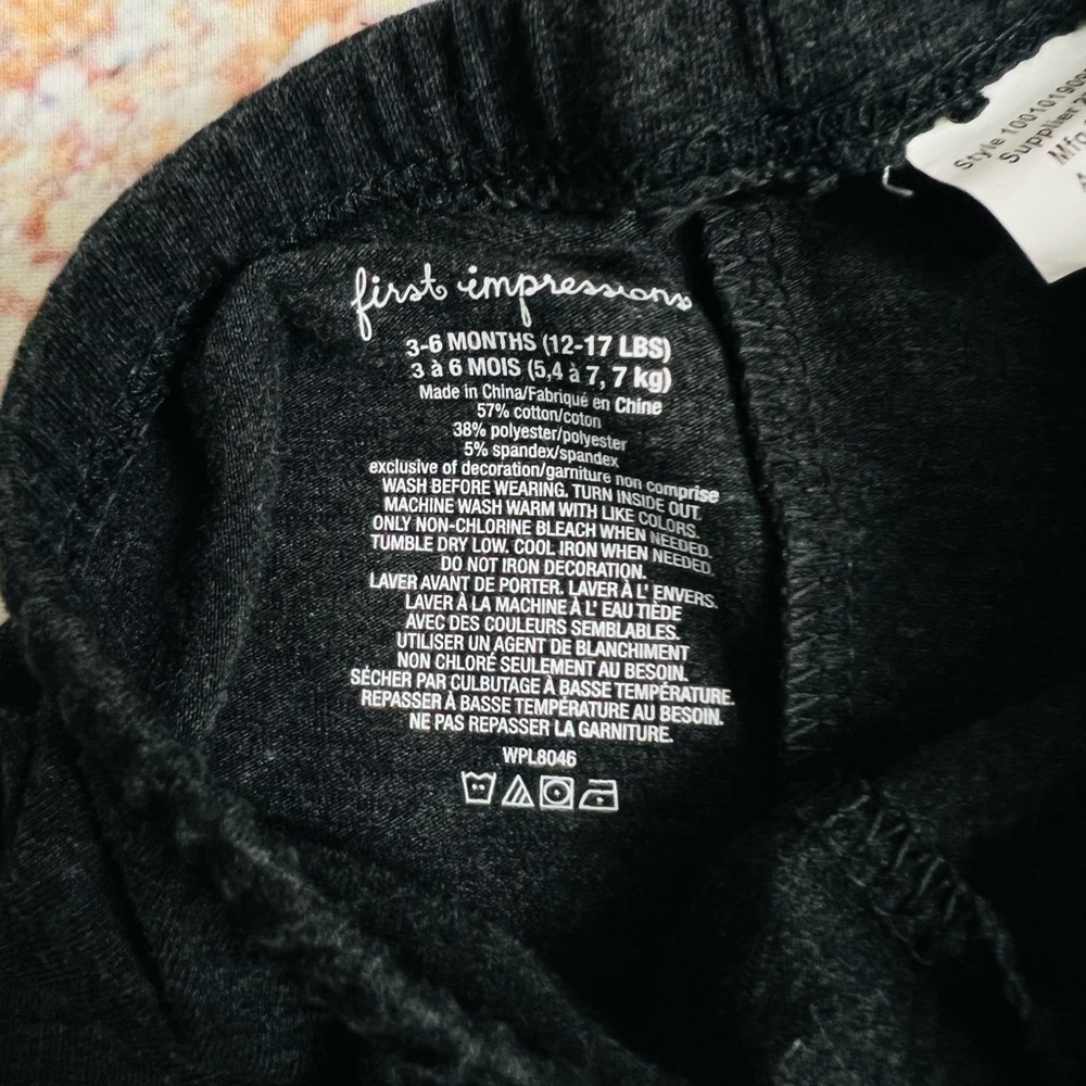 First Impressions 3-6months Leggings - Picture 2 of 2